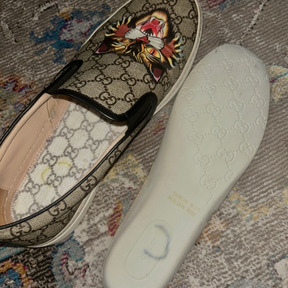 Gucci Loafers Angry Cat design - Picture 3 of 10